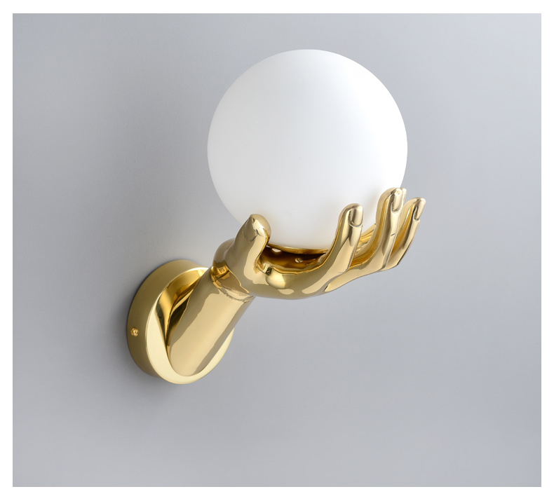 Modern Bedroom corridor Wall Lamp Luxury Living room Art Designer Creative ackground Wall Lamp(WH-OR-255)