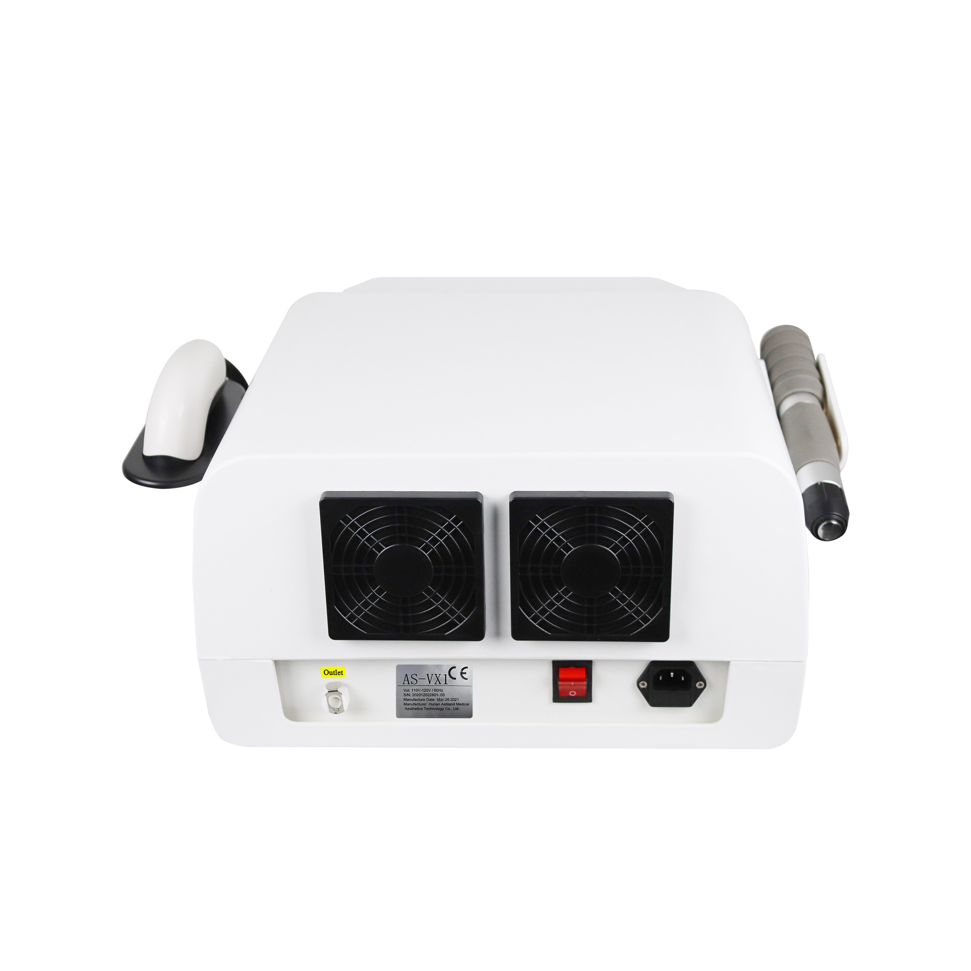 Multifunction 2 In 1 Shock Wave Ultrasound Machine For Commercial