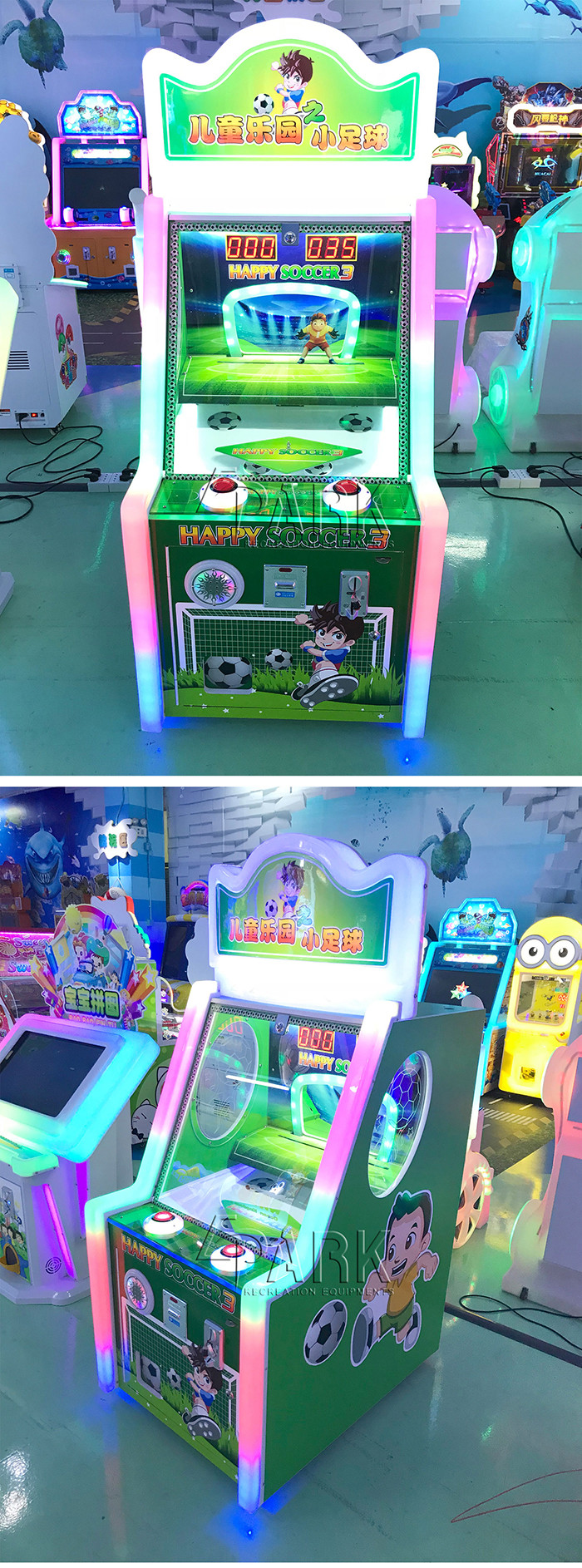 Arcade Lottery Game Online Soccer Table Game Machine for 2 Players