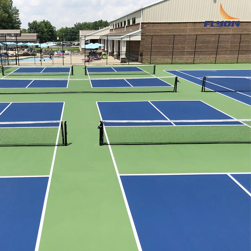 Green Pickleball Court Mat UV Protection For Versatile Applications