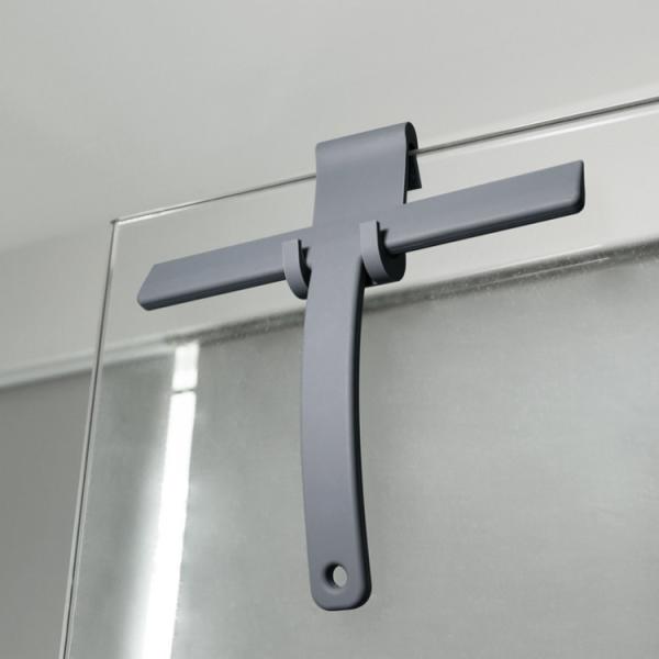 Best Silicone Stainless Steel Shower Squeegee for Window Glass Mirror Snow