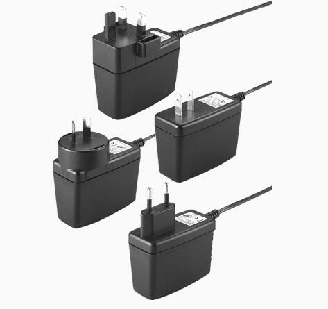 12v 24v AC DC power adapter for LED strips CCTV cameras with CE UL SAA FCC CB marked