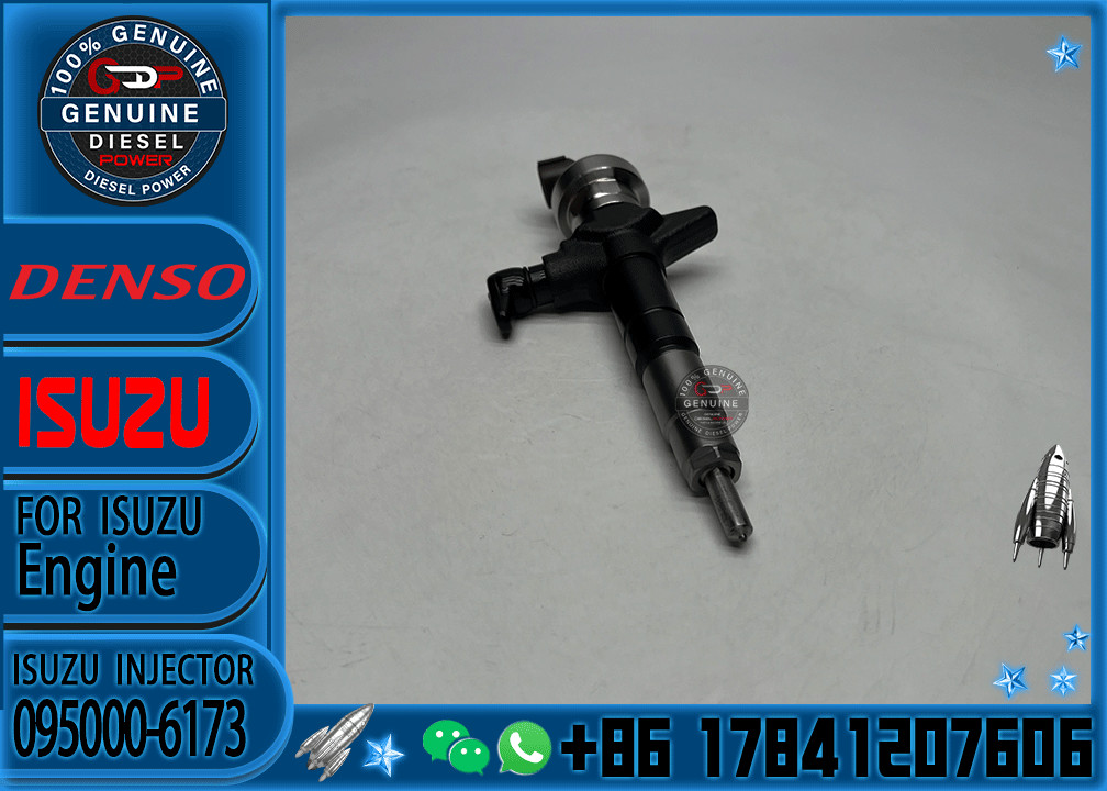 Fuel Injector 095000-6170 065000-6172 095000-6173 Compatible With ISUZU 4JK1-TC Diesel Engine