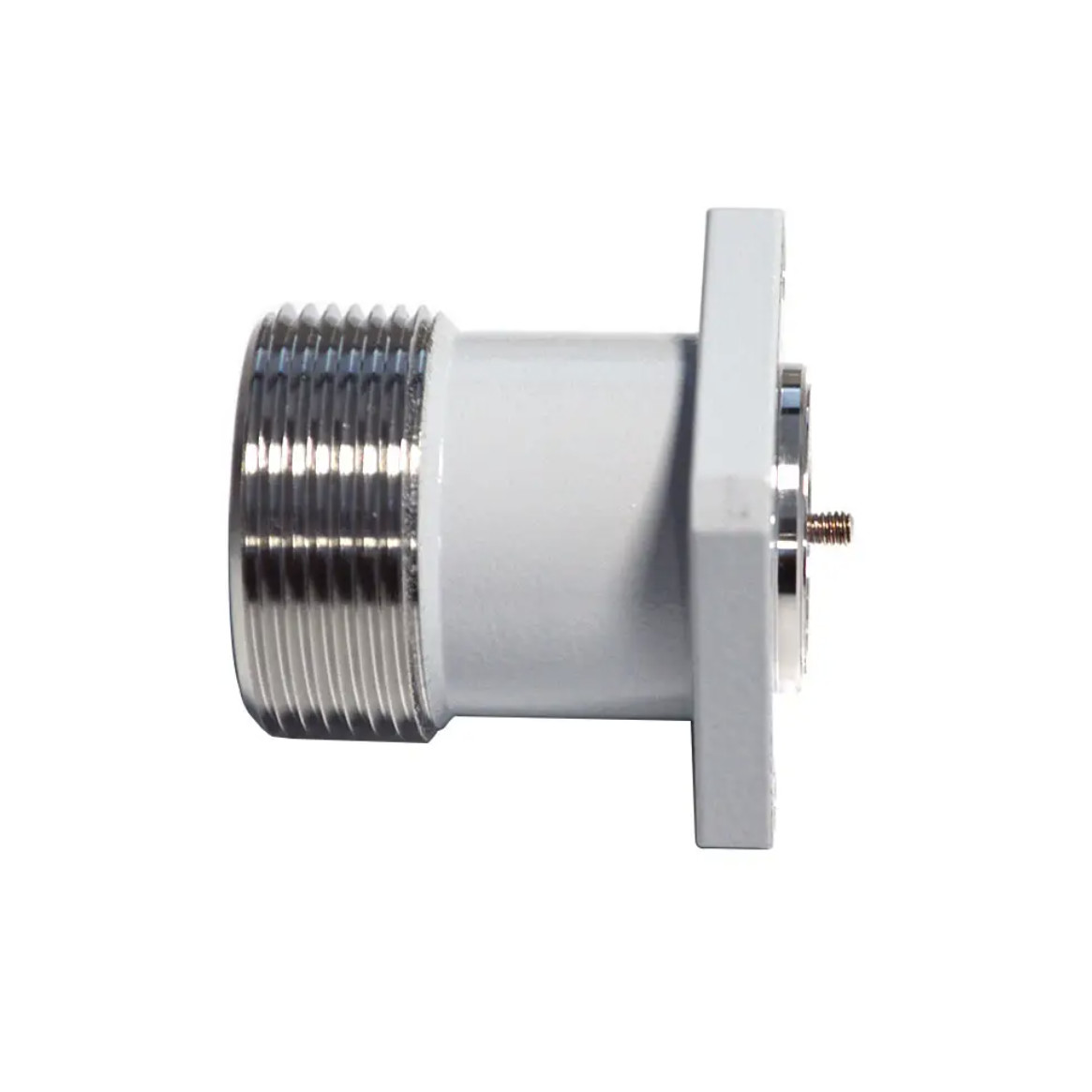 Rf Coaxial Connector 7/16 Din Female Flange Adapter