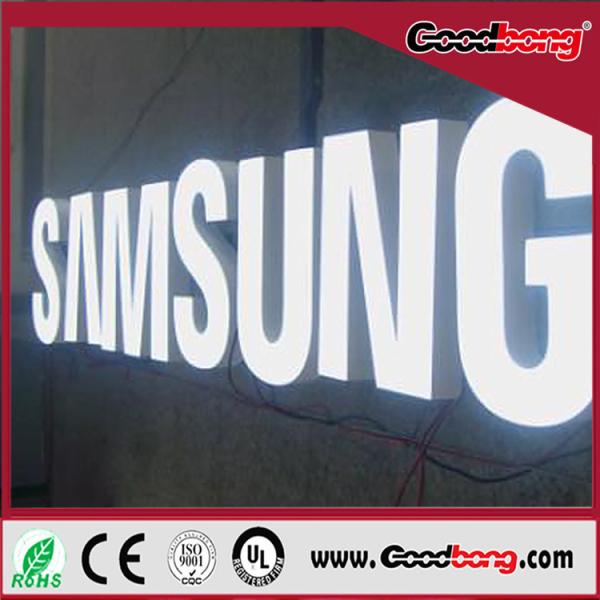 Standard strong sound anti-wind hotsale flexible mirror alphabet led light