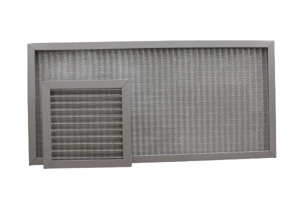 Aluminum Frame Pre Pleated Panel Air Filter