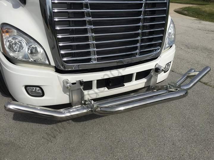 Wholesale Round Square Tube Truck Deer Guard For Freightliner Cascadia