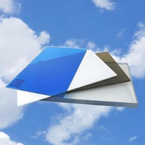 China 10mm UV Resistant Polycarbonate Solid Sheet With Enhanced Impact Strength on sale