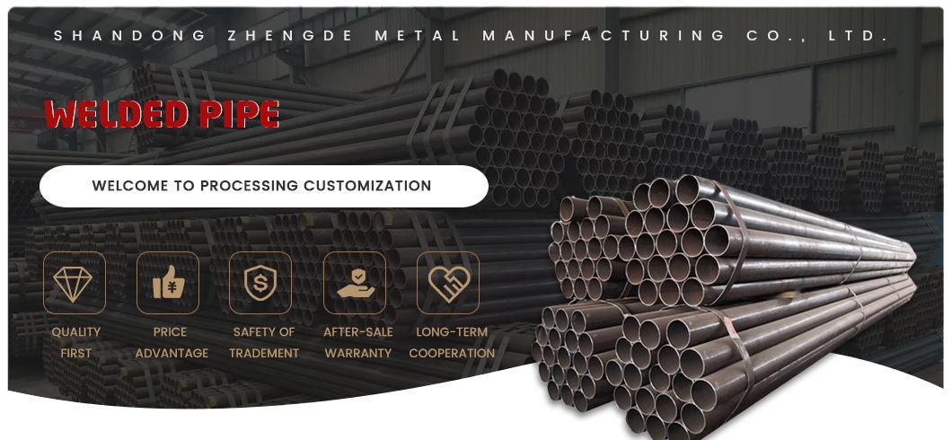 Longitudinal Welded Pipe Spiral Welded Pipe Large Diameter Welded Pipe Manufacturer Price