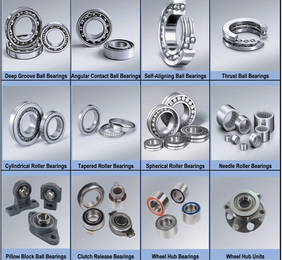 Chrome Steel 62 / 32 Tensioner Pulley Bearing Grease Or Oil Lubrication