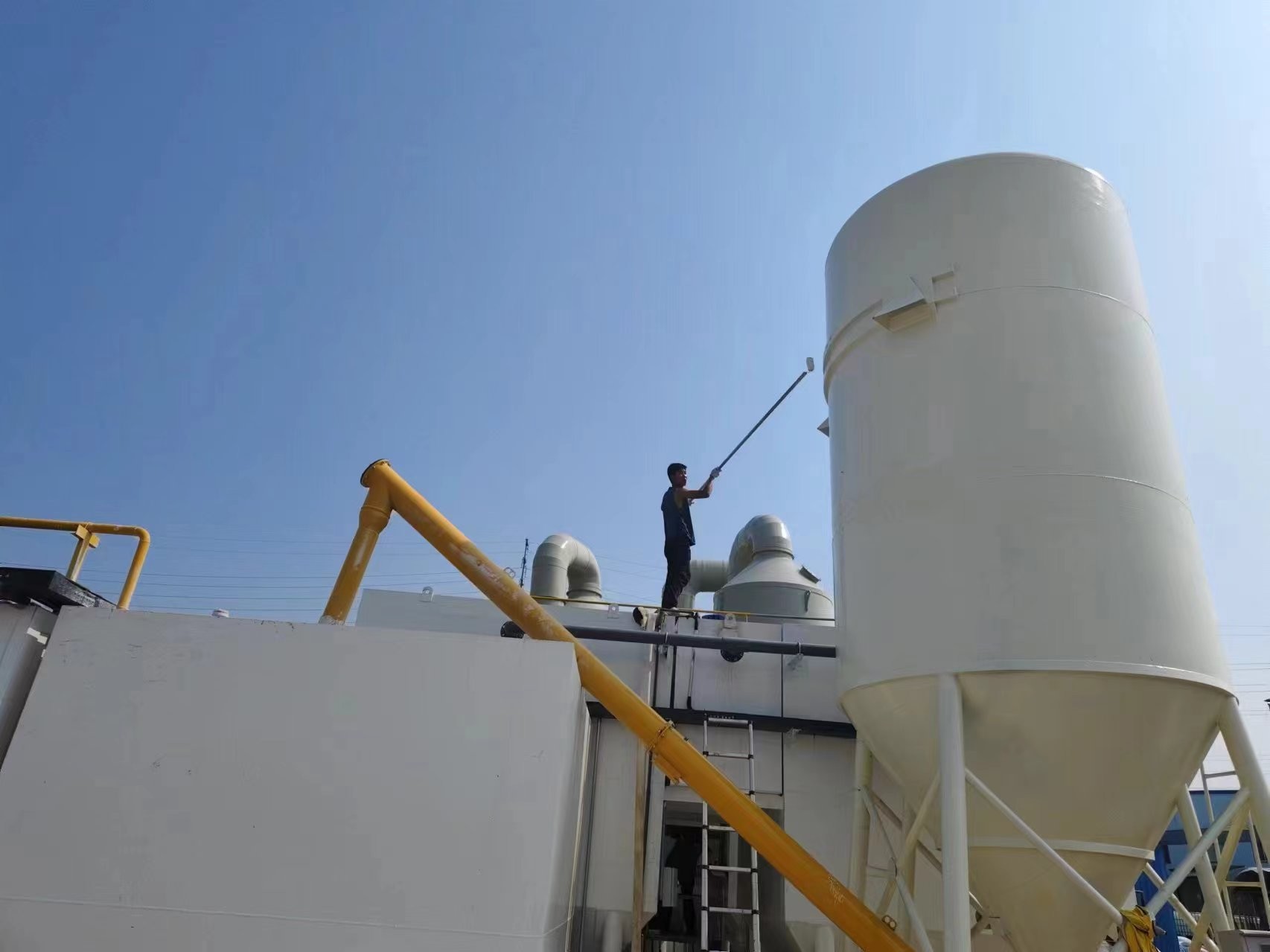 Paper Waste Water Treatment Equipment 1000 L/H For School Hospital Hotel