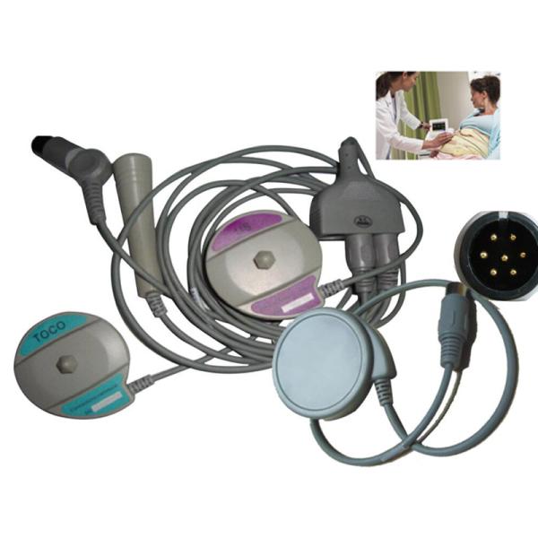 Twins Fetal Transducer 4 In 1 Medical Doppler Monitor Ultrasound Probe Goldway 7