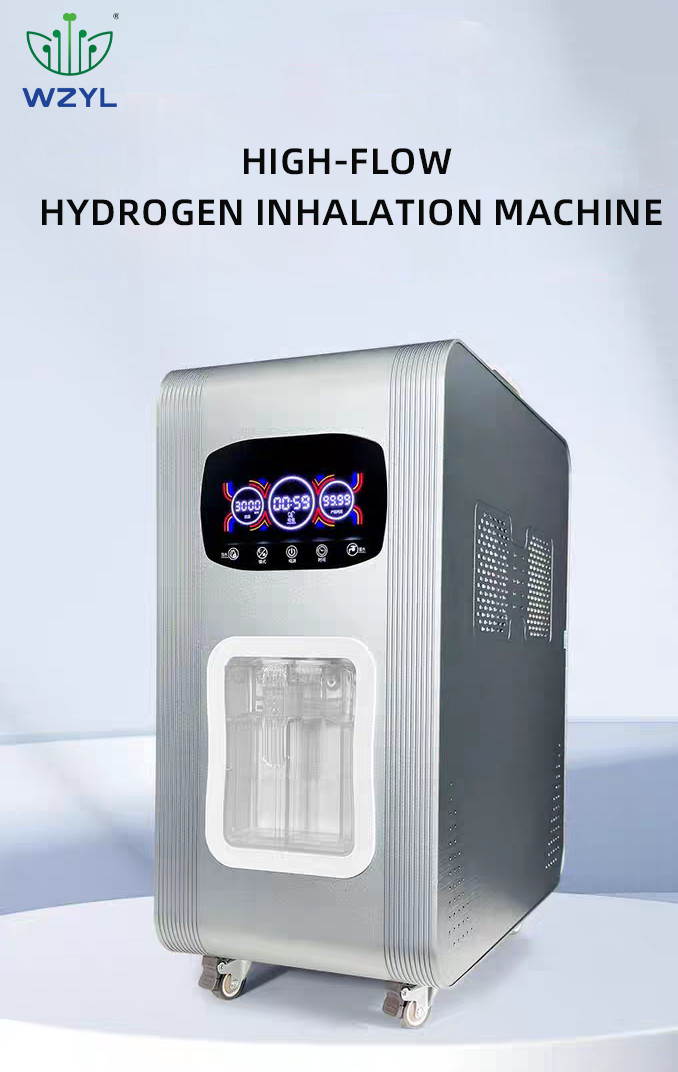 Stainless Steel Hydrogen Inhalation Machine 3000ml Capacities for Outdoor Desktop Installation Design Model