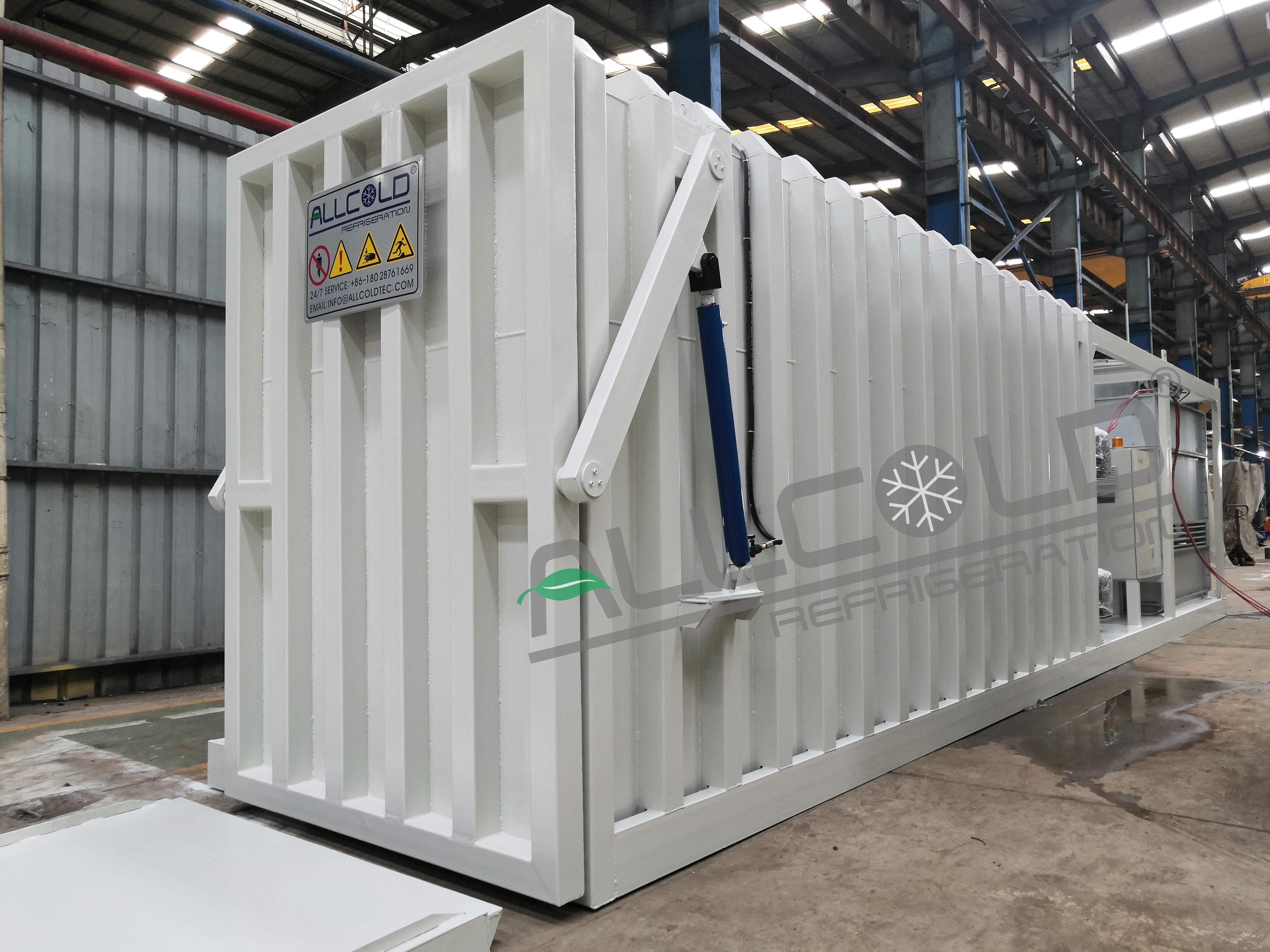 4pallets vacuum cooling machine for vegetables fruits fresh cut flowers and mushroom