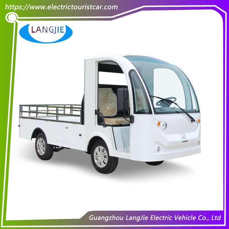 2 Seater Small Electric Transportation Vehicles 7.5 KW AC Motor Electric Transit Van For Park