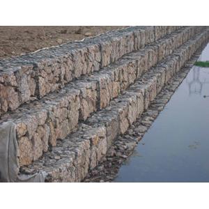 80x100mm Gabion Hexagonal Wire Mesh Security Cage Retaining Wall