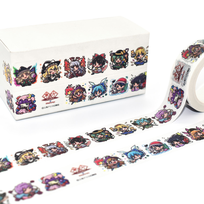 Japanese Washi Masking Tape Custom Printed Colored Masking Tape