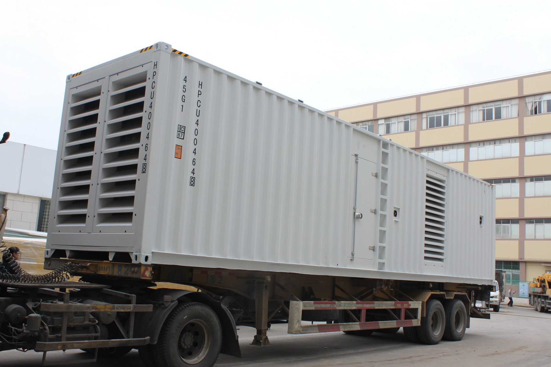 MTU 1000KW 1250KVA Genset Silent Diesel Generator Set 12V4000G23
