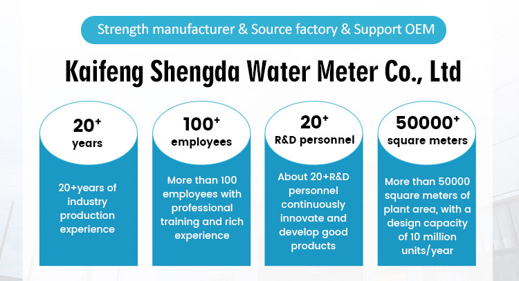 Long Distance Rural Wireless Remote Smart Water Meter Iot