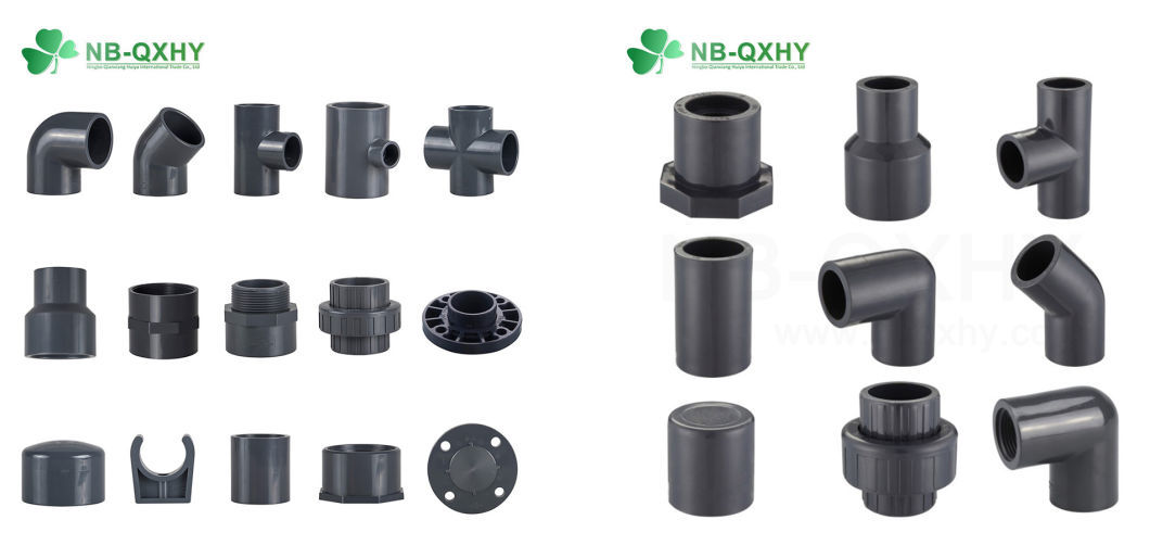 Grey Color PVC Pipe for Water Supply DIN Standard Pn10 Pn16