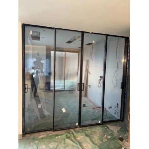 China Custom Aluminium Sliding Doors Easy Installation 1.2mm / 1.4mm / 2.0mm / 2.5mm Thickness on sale