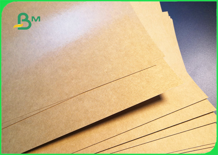 300gsm 350gsm Greaseproof PE Coated Kraft Paper For Lunch Box Food Safety