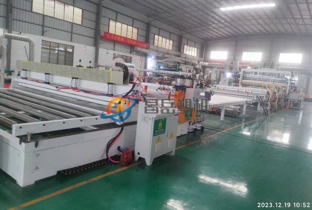 Wide PP PE Sheet Thick Board Extrusion Production Line