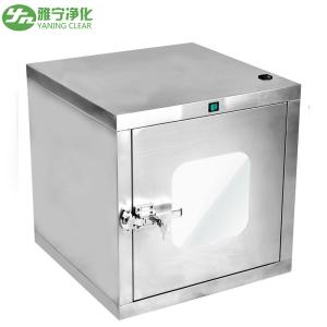 Static Cleanroom Pass Box Electrical Interlock GMP Standard Air Tight