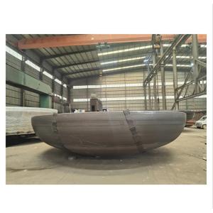 ASME Standard Pressure Vessel Heads 3000mm Diameter Hot Forming Elliptical Dish Head