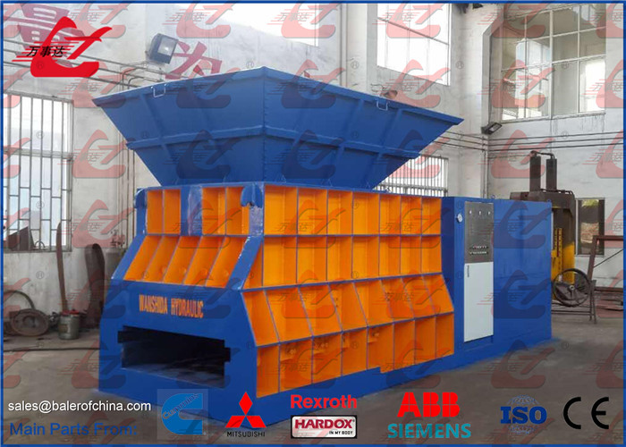 Scrap Container Shear Big Mouth Horizontal Metal Shear Hydraulic Scrap Shear Automatic Control