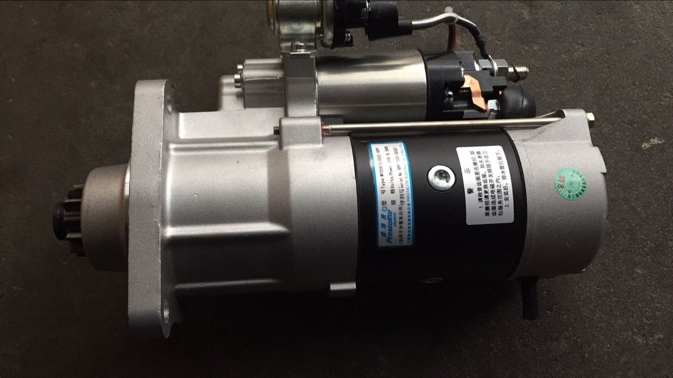 6LTAA8.9G2 Cummins Engine Start Motor Black Iron Part Number 5256984