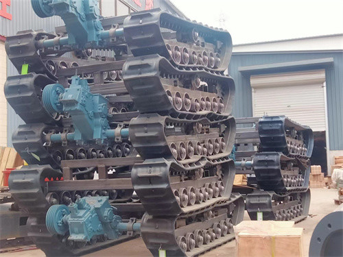 Customized Folding Crawler Track Undercarriage For Drilling Rig Machinery