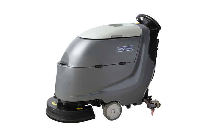 Commercial Compact Floor Scrubber Cleaning Machine Electric Wired Heavy Duty