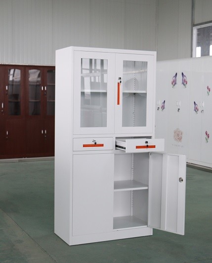 Cold Rolled Spcc Steel Office Cupboard 0.5mm Thickness