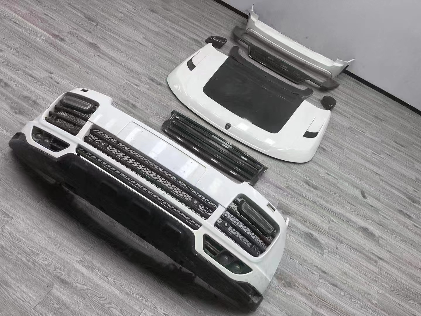 MSY Style Land Rover Body Kit 146cm Rangerover Car Front Bumper Lip