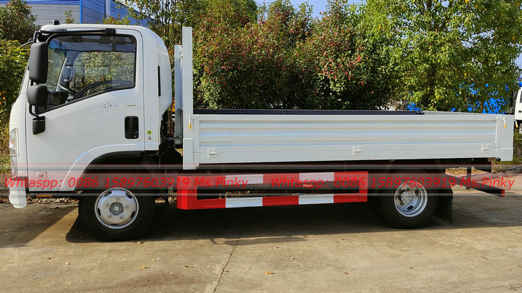 ISUZU KV100 5Tons Small Cargo Trucks 120HP Light Lorry Flatbed Truck Cheaper Price for Sales