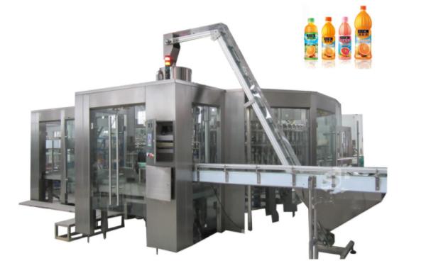 Pet Bottle Fruit Juice Production Line / Juice Filling Machine Natural fruit