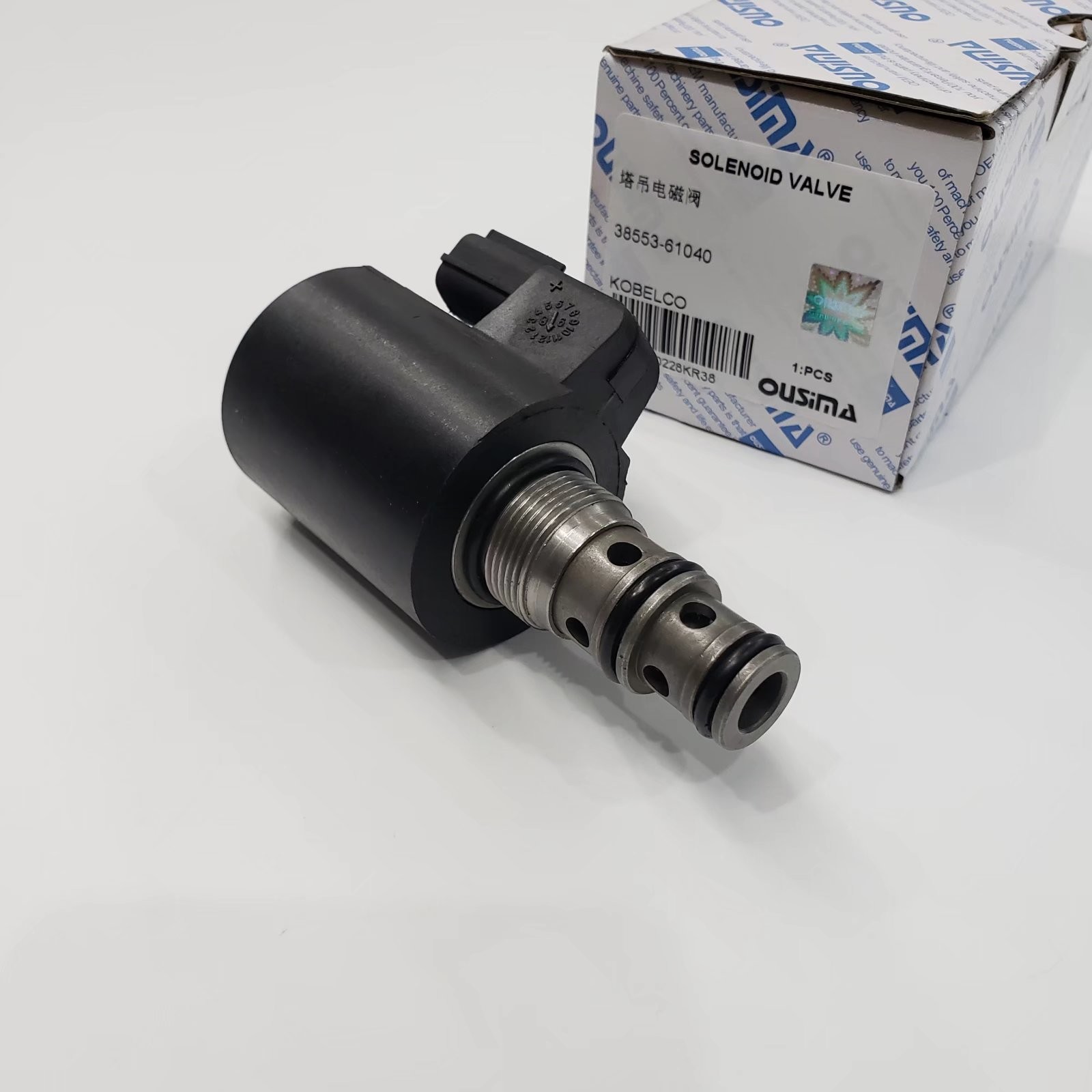 OUSIMA Hydraulic Valve Solenoid Coil 38553-61040 For Kobelco Tower Crane Spare Parts