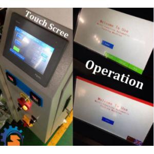 PLC Control Vertical Form Fill Seal Packaging Machine , Speed 5 - 60 Bags / Min