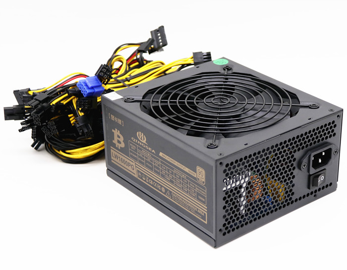ATX PSU 1600W 90 Gold Multipath Power Supply 12v 24pin connector
