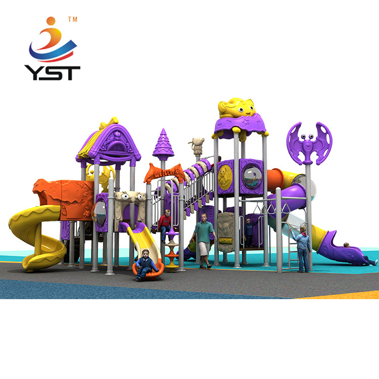 Amusement LLDPE Kids Playground Slide Antistatic Kids Backyard Slide