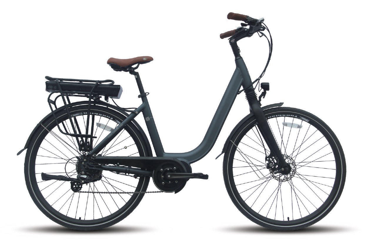 700C Wheel Portable Electric Bike Folding Non Battery Operated Bicycle