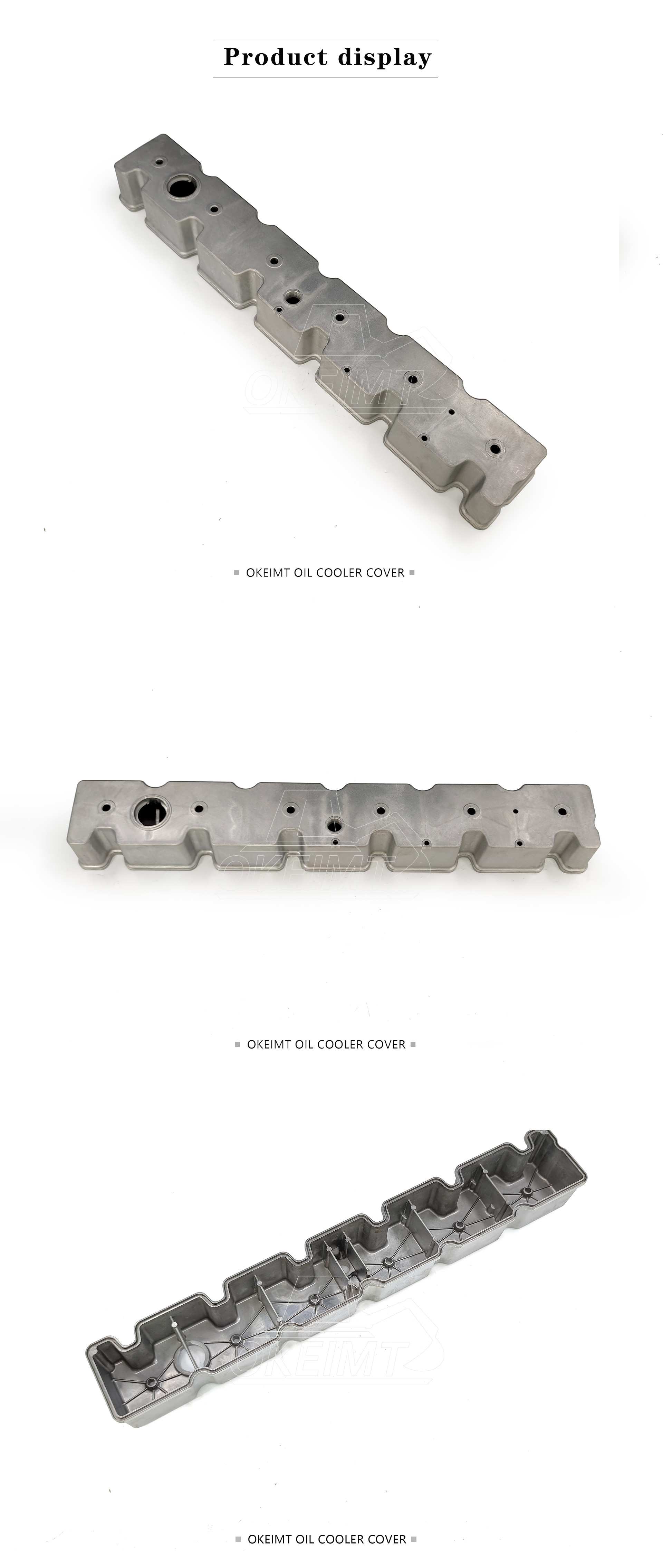 6CT8.3 Engine Cummins Valve Cover C3930903 Billet Aluminum
