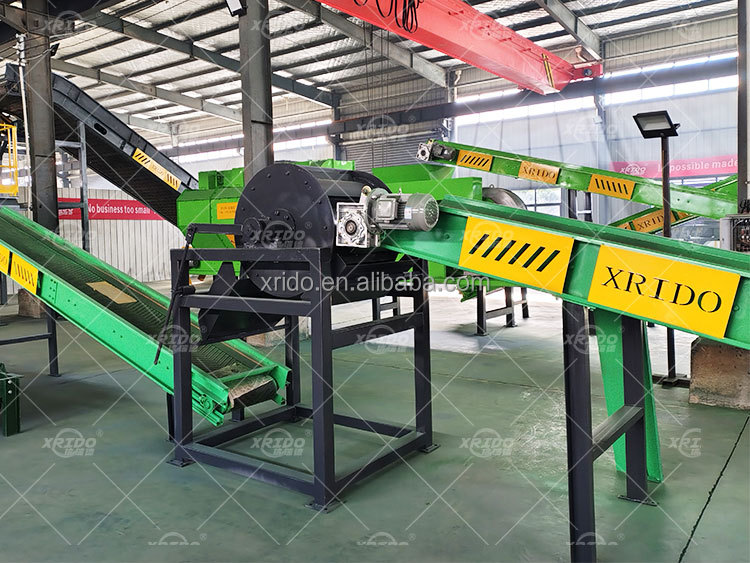 Aluminum Motor Stator Metal Crusher Machine Multifunctional Metal Scrap Crusher