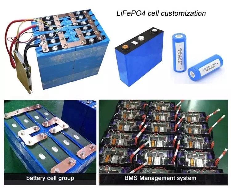 Prismatic Lithium Ion Solar Battery Rechargeable 96 Volt 100AH Energy Storage