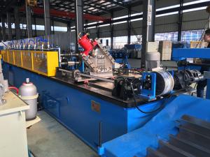 Hydraulic or Manual C Purlin Roll Forming Machine Drive by Chain High efficiency
