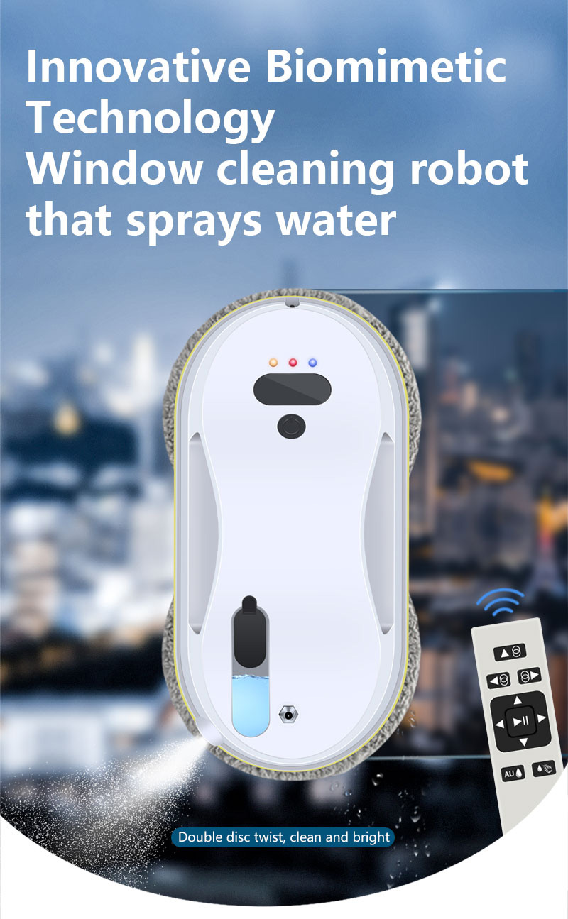 Automatic Toilet Cleaning Robot with Silk Screen Printing Pattern and 65dB Noise