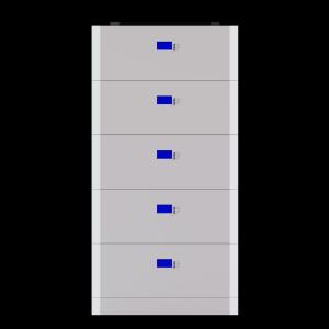 Stackable Lithium Ion Solar Battery 24V 100AH 51.2v 200ah Wall Mounted IP65