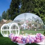Inflatable Snow Globe Bubble House with Accessory Repair Kit and Customized