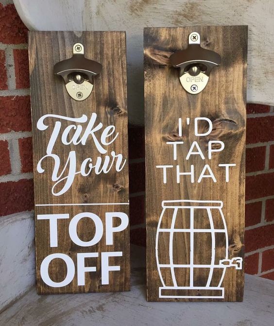 Painting Wall Hanging Bottle Opener 20 X 40 Cm Size Custom Technique